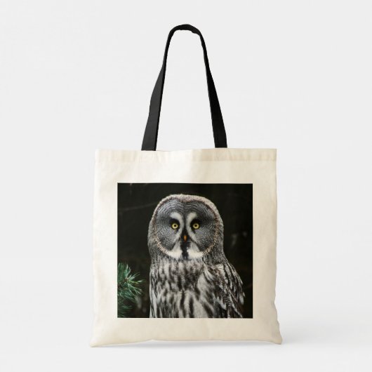 Tote Bag La grande chouette grise bti (Dos)