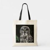 Tote Bag La grande chouette grise btm (Dos)