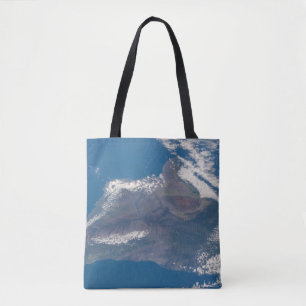 Tote Bag La Grande Île D'Hawaï Et Ses Montagnes