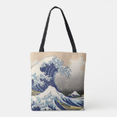Tote Bag La Grande Vague au large de Kanagawa Hokusai (Dos)