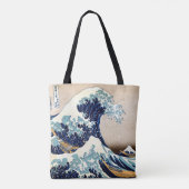 Tote Bag La Grande Vague de Kanagawa (Dos)