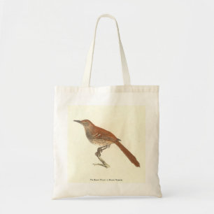 Tote Bag La Grive Brown ou le Trasher Brown, New York Birds