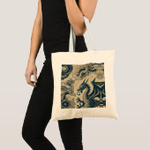 Tote Bag La guerre des dragons (Devant (produit))