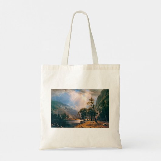 Tote Bag La Half Dome d'Albert Bierstadt, vallée de Yosemit (Dos)