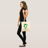 Tote Bag La harpe irlandaise - symbole de l'Irlande (Devant (modèle))