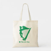 Tote Bag La harpe irlandaise - symbole de l'Irlande (Dos)
