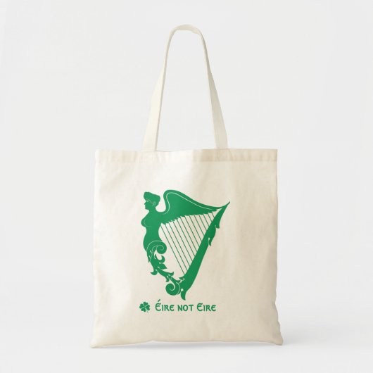 Tote Bag La harpe irlandaise - symbole de l'Irlande (Devant)