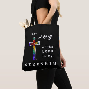 Tote Bag La Joie du Seigneur est ma Force