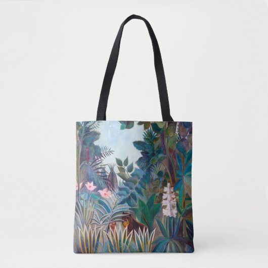 Tote Bag La jungle équatoriale, Rousseau (Devant)