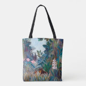 Tote Bag La jungle équatoriale, Rousseau (Dos)