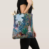 Tote Bag La jungle équatoriale, Rousseau (De près)