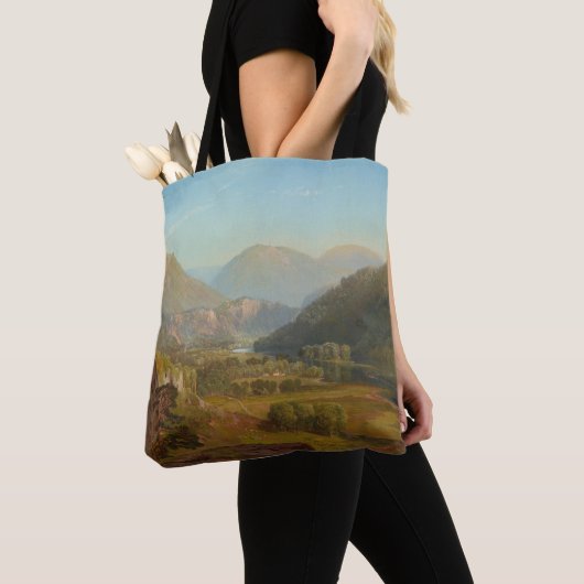 Tote Bag La Juniata River, Pennsylvanie par Thomas Moran (De près)