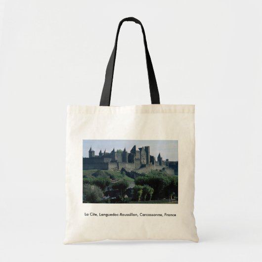 Tote Bag La La citent, le Languedoc-Roussillon, (Devant)