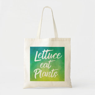 Tote Bag La laitue mangent le végétarien de plante et