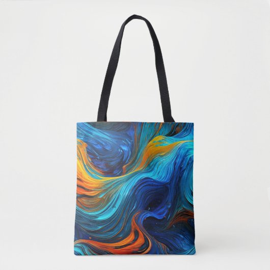 Tote Bag La Lave Océanique "Tempestial" (Devant)