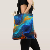 Tote Bag La Lave Océanique "Tempestial" (De près)