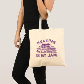 Tote Bag La lecture est ma confiture (Devant (produit))