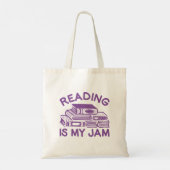 Tote Bag La lecture est ma confiture (Dos)