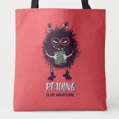 Tote Bag La lecture est une aventure professeur drôle