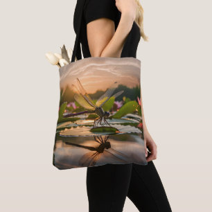 Tote Bag La libellule dans la nature
