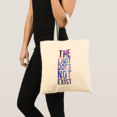 Tote Bag La limite n'existe pas. (Devant (produit))