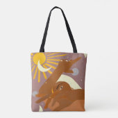 Tote Bag La Lune danse avec moi (Dos)