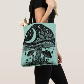 Tote Bag La Lune et les Etoiles (De près)