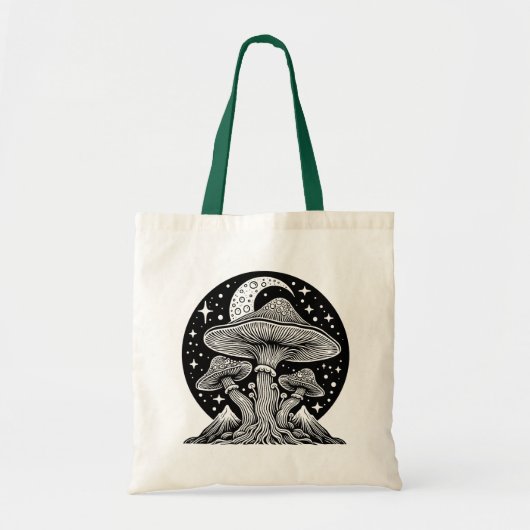 Tote Bag La Lune et les Etoiles (Devant)