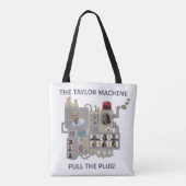 Tote Bag La machine de Taylor (Dos)