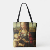 Tote Bag La Madone au Carnation de Léonard de Vinci (Dos)