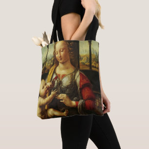 Tote Bag La Madone au Carnation de Léonard de Vinci