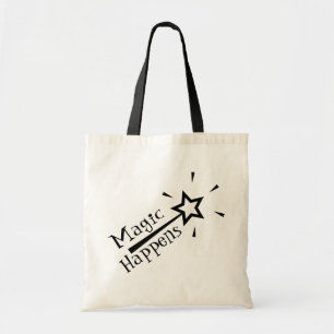 Tote Bag La magie arrive Baguette magique