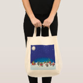 Tote Bag La magie de Noël de Hedgehog (Devant (produit))