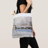 Tote Bag La Magpie de Claude Monet (De près)