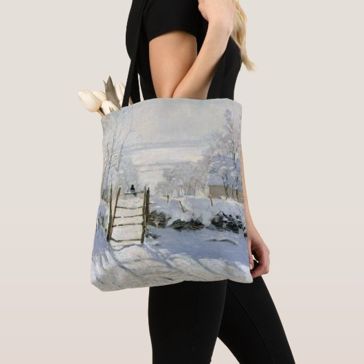 Tote Bag La Magpie, Monet (De près)