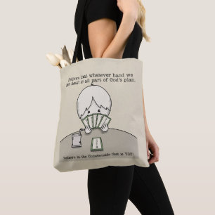 Tote Bag La main sur laquelle nous sommes confrontés