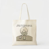 Tote Bag La main sur laquelle nous sommes confrontés (Devant)