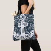 Tote Bag La maison est où l'Ancre se laisse tomber (De près)
