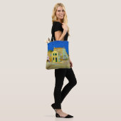 Tote Bag La Maison Jaune, Van Gogh (Sur le modèle)
