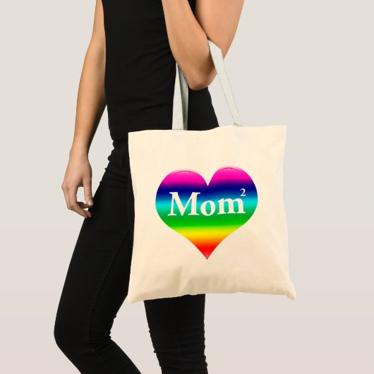 Tote Bag La maman gaie a ajusté LGBT (Devant (produit))