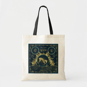 Tote Bag La marche de la Tapisserie d'eau dorée de Qilin