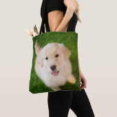 Tote Bag La marionnette d'or sur l'herbe (De près)