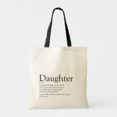 Tote Bag La meilleure définition du monde (Dos)