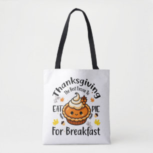 Tote Bag La meilleure excuse pour manger de la tarte au pet