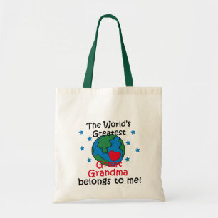 Tote Bag La meilleure grande grand-maman appartient à moi