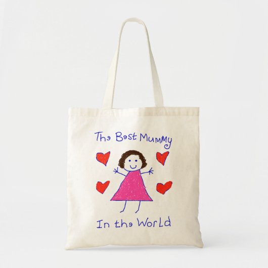Tote Bag La meilleure maman au monde (Devant)