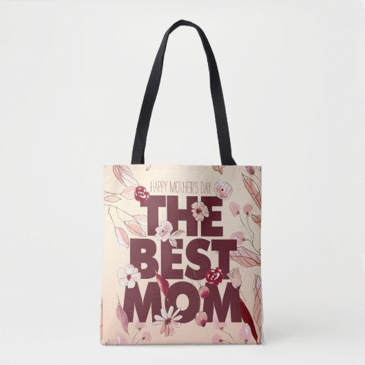 Tote Bag La meilleure maman | Fête des mères (Devant)