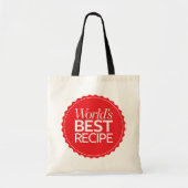 Tote Bag La meilleure recette du monde (Devant)