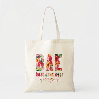 Tote Bag La meilleure tante de Bae jamais