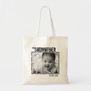 Tote Bag La MèreDieu Photo et nom personnalisés